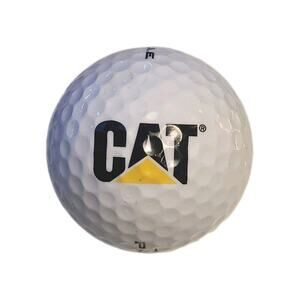 CAT Logo Golf Ball Caterpillar Pinnacle